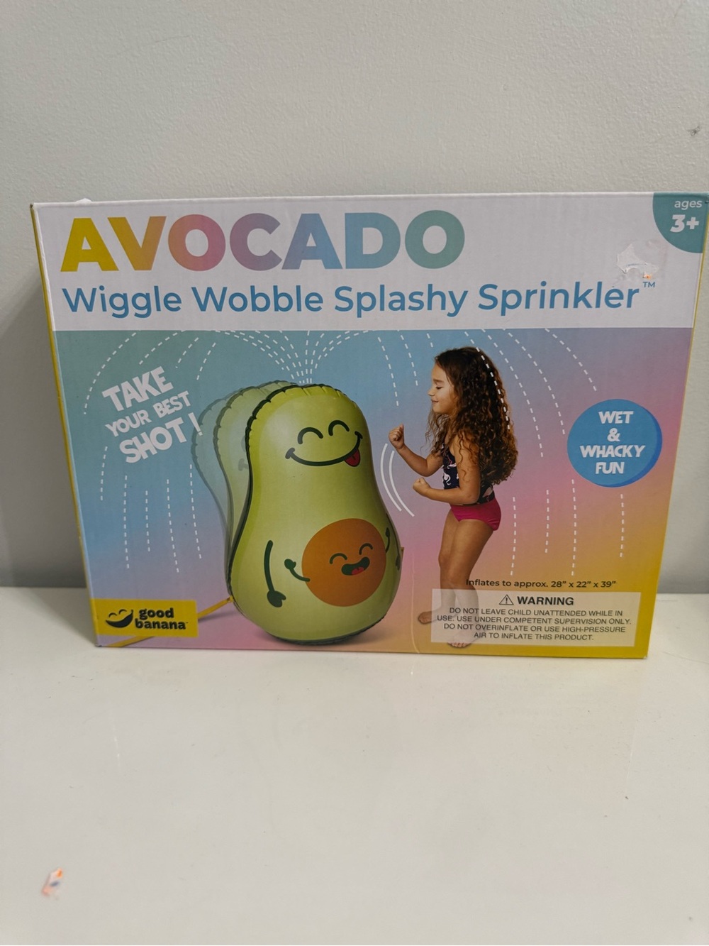 Banana Republic Avocado Wiggle Wobble Splashy Sprinkler - Green